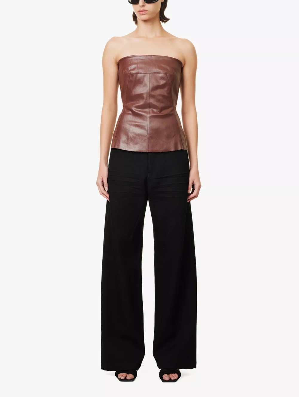 8. NWT RICK OWENS PORTERVILLE F/W 24 BUSTIER TOP
